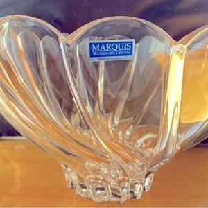 Waterford 9” crystal bowl. Made in Germany. Never used.